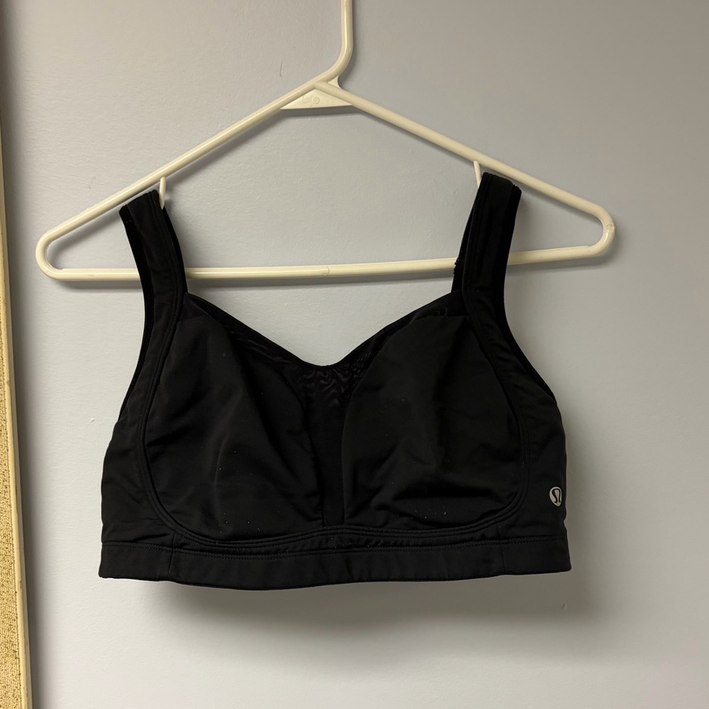 Women's Black Lululemon Sports Bra